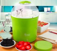 EuroCuisine YM360 Yogurt and Greek Yogurt Maker (GREEN)